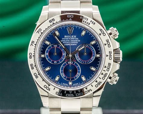 rolex daytona bleu|rolex daytona blue face.